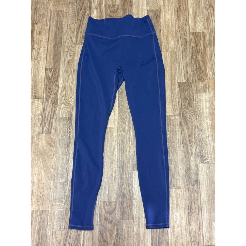 Fabletics Motion365 High Waisted Leggings Purple Mesh Back Pocket Medium - Picture 6 of 10